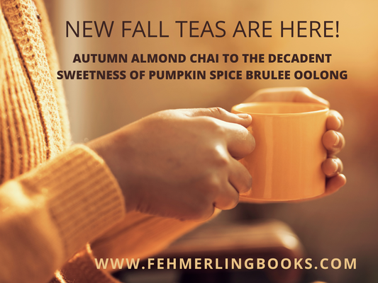 Savor the Flavors of Fall: New Seasonal Teas at Fehmerling Books