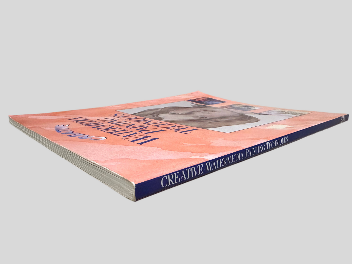 Creative Watermedia Painting Techniques - Book Spine