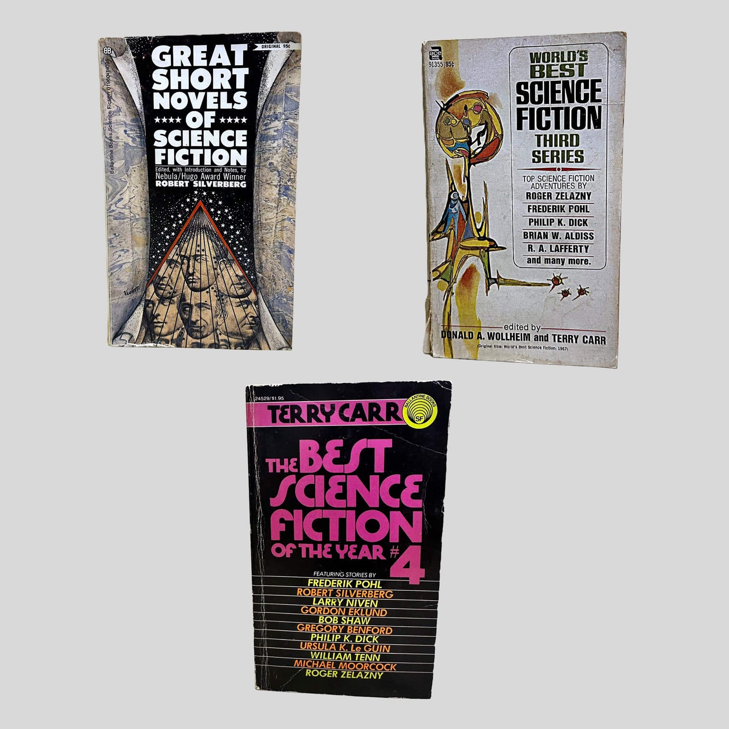 Anthologies: Best of Sci-Fi Bundle - Front Covers -Fehmerling Books