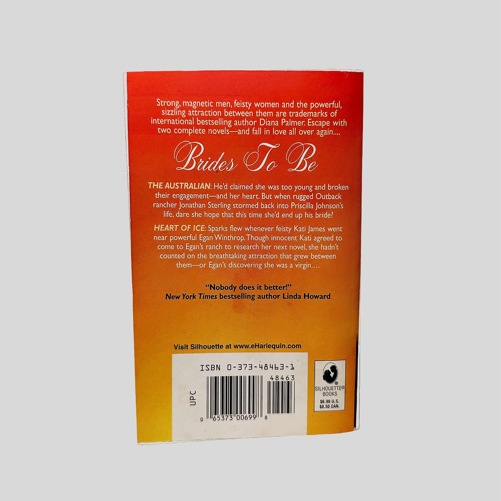 Brides to Be by Diana Palmer - Back Cover - Fehmerling Books