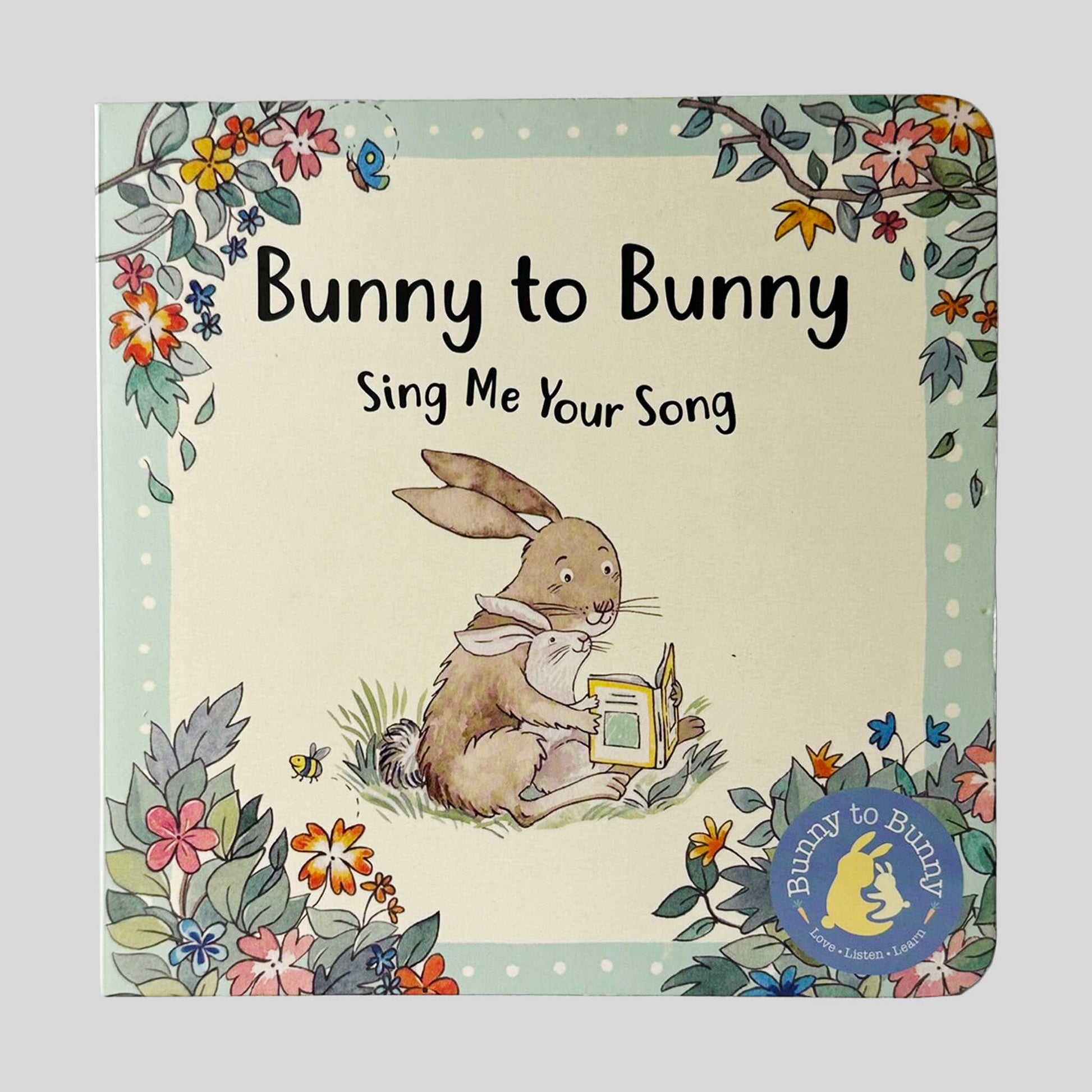 Bunny to Bunny Sing Me Your Song by Jill Shinderman - Front Cover - Fehmerling Books