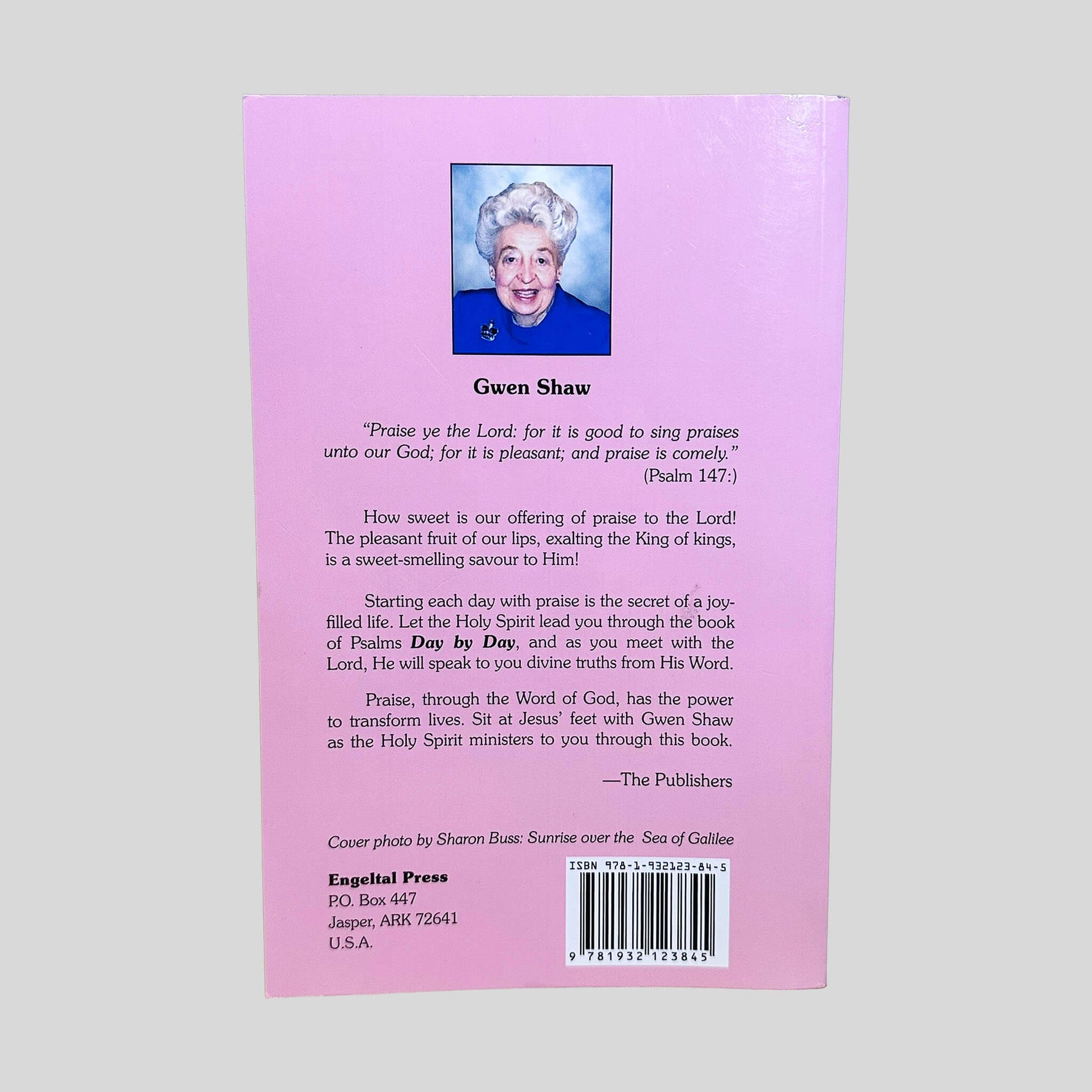 Day by Day: A Daily Praise Offering by Gwen R. Shaw - Back Cover - Fehmerling Books
