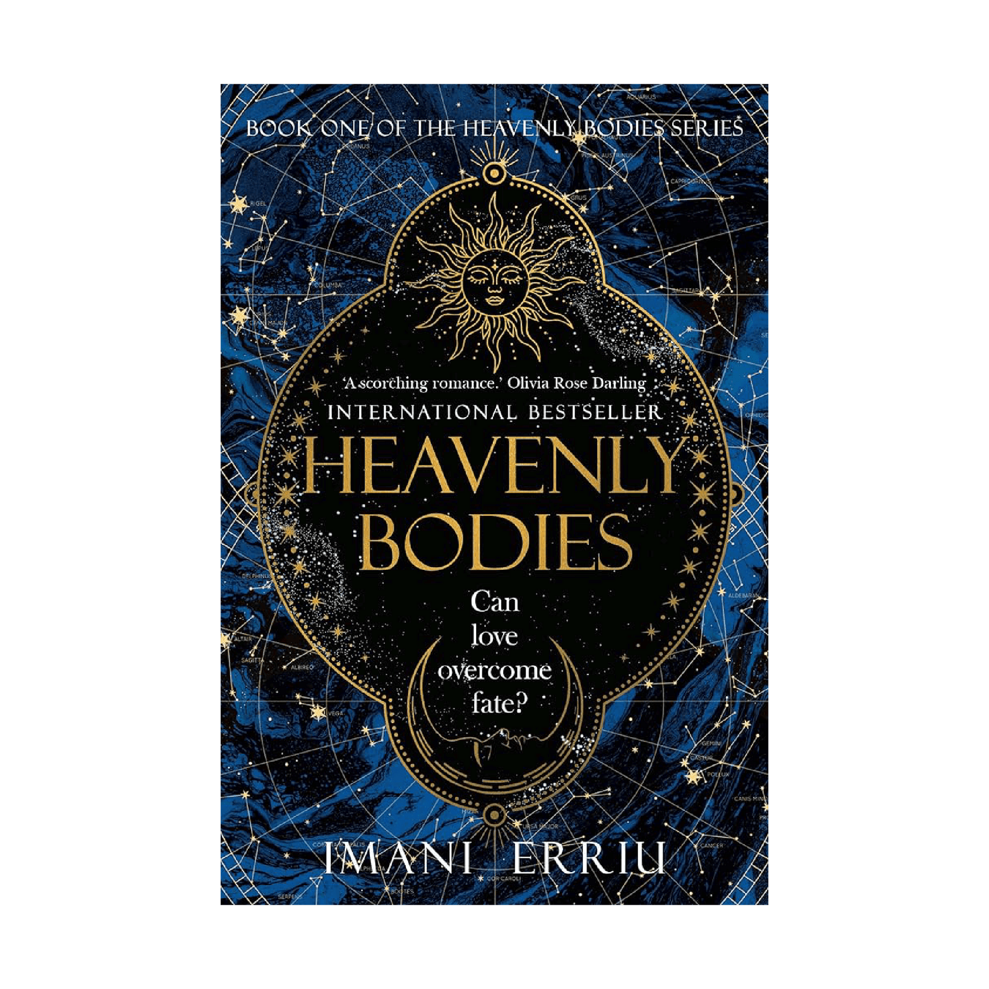 Heavenly Bodies by Imani Erriu - Stock Front Cover - Fehmerling Books