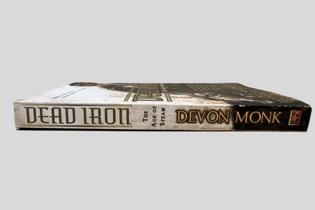 Dead Iron: The Age of Steam by Devon Monk - Book Spine