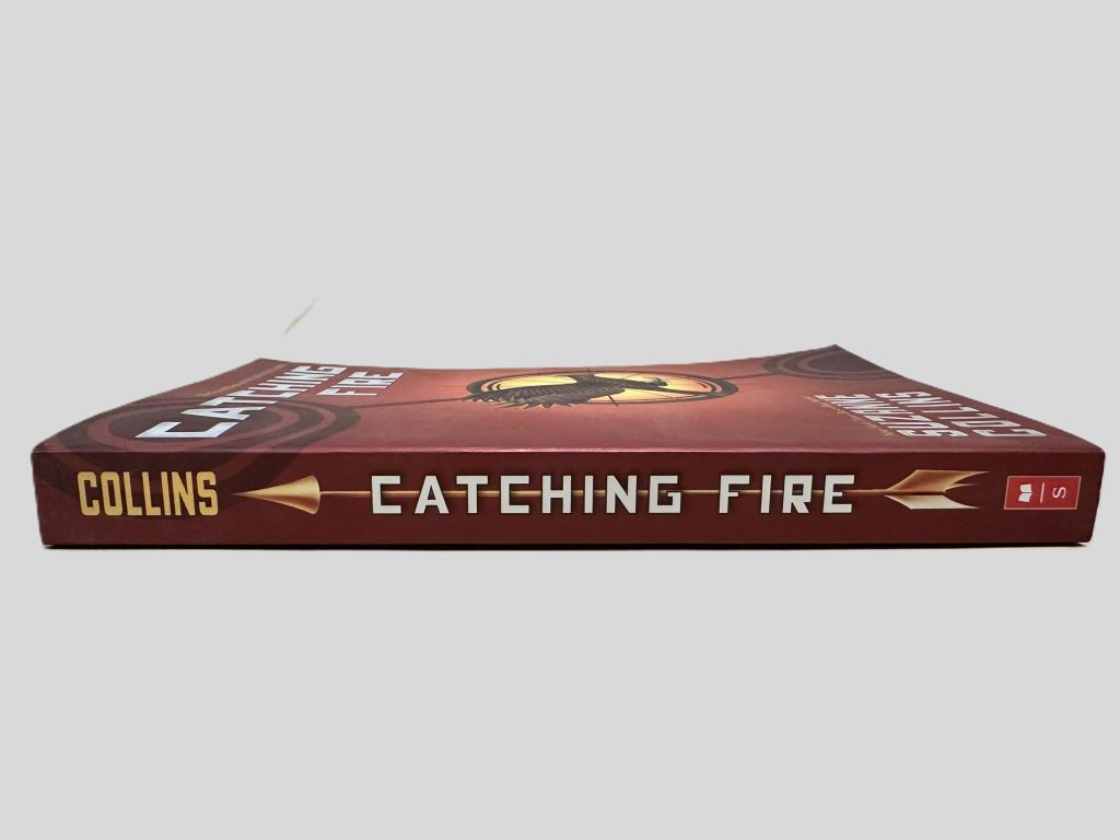 Catching Fire by Suzanne Collins - Book Spine