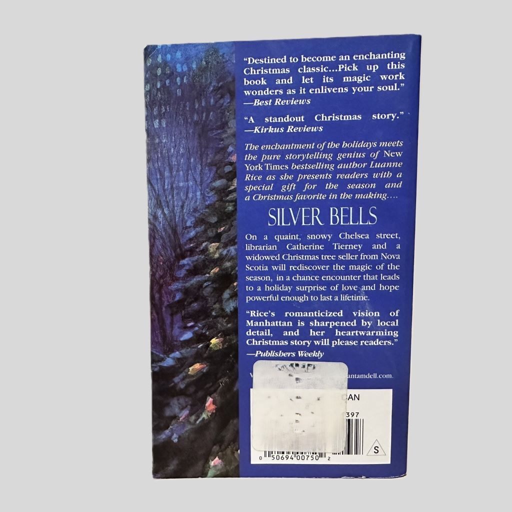 Silver Bells by Luanne Rice - Back Cover