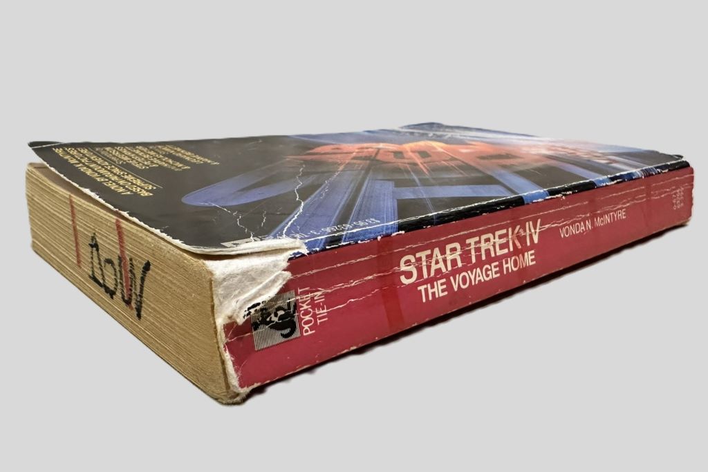 Star Trek IV: The Voyage Home by Vonda N. McIntyre - Book Spine