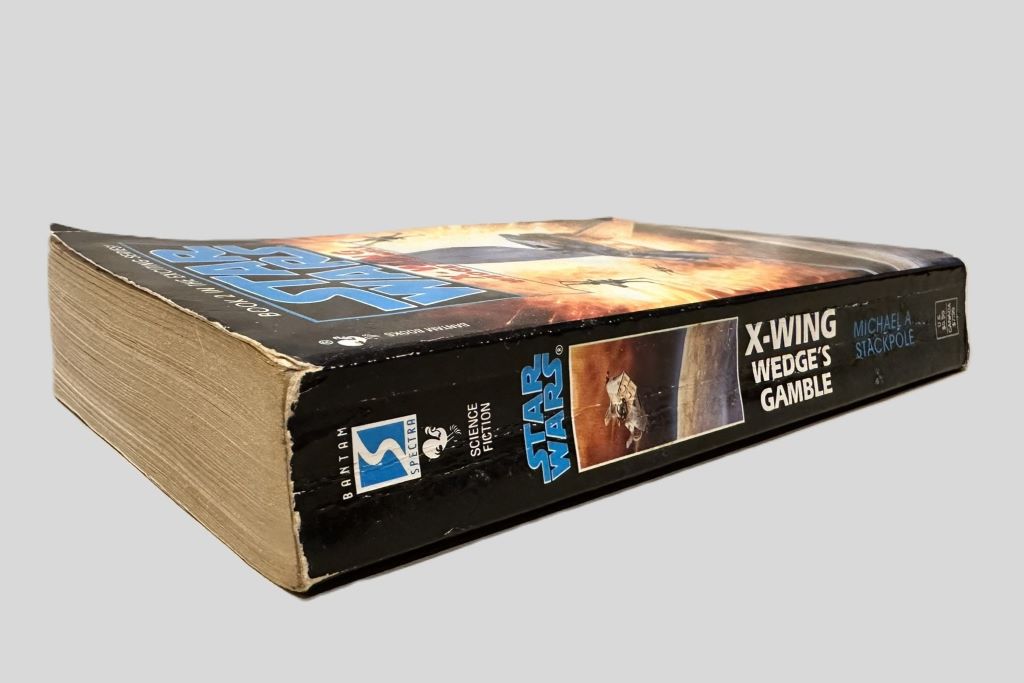Wedge's Gamble by Michael A. Stackpole - Book Spine