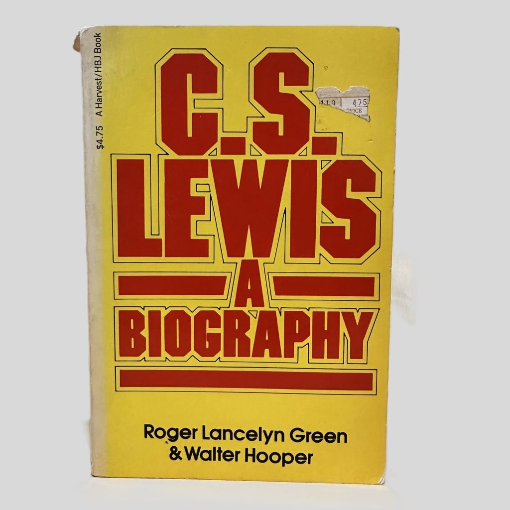 C.S. Lewis A Biography by Roger Lancelyn Green & Walter Hooper - Front Cover