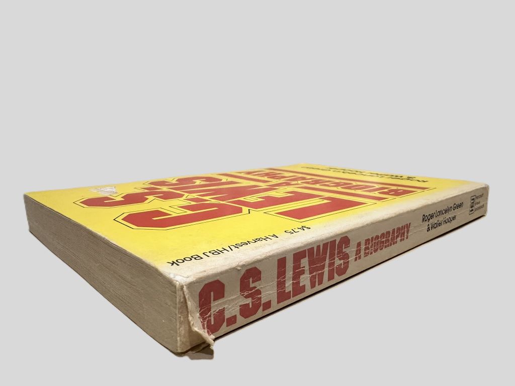 C.S. Lewis A Biography by Roger Lancelyn Green & Walter Hooper - Back Cover