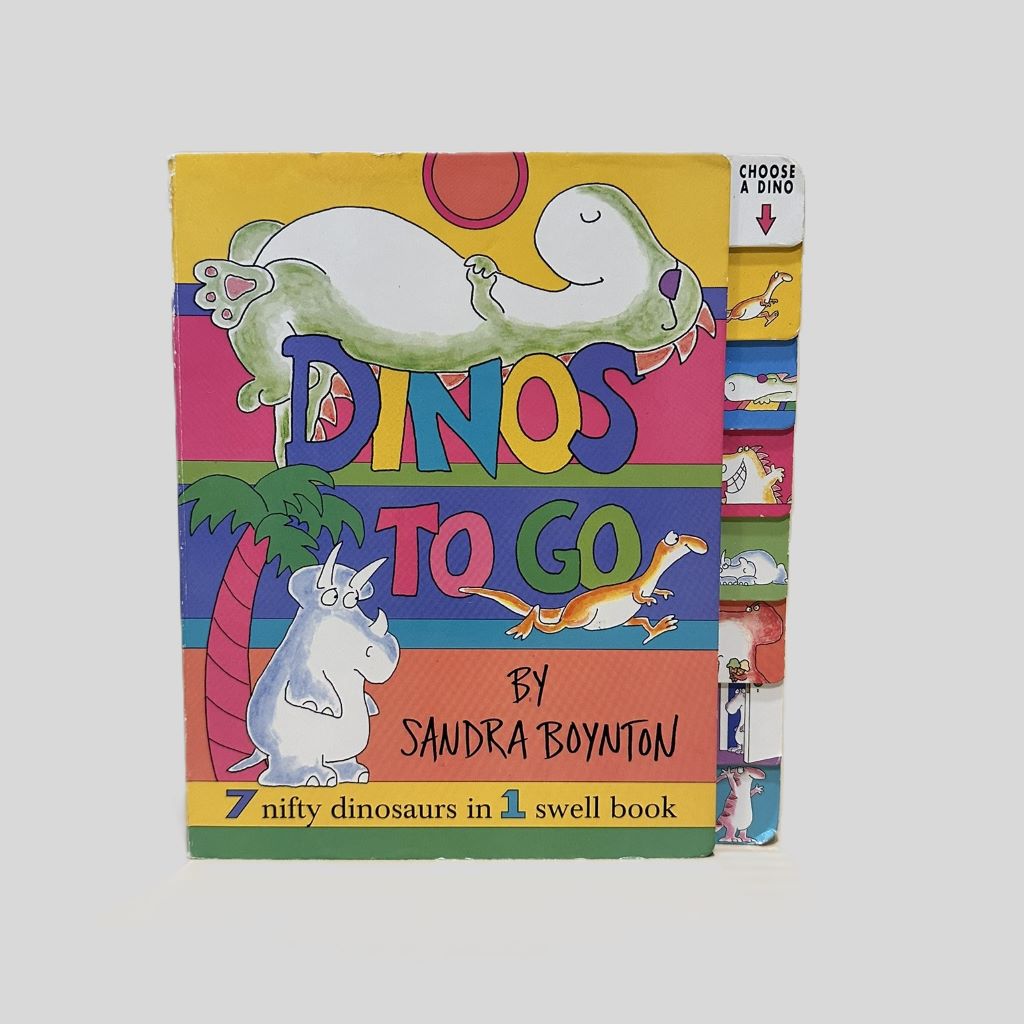 Dinos To Go by Sandra Boynton - Front Cover