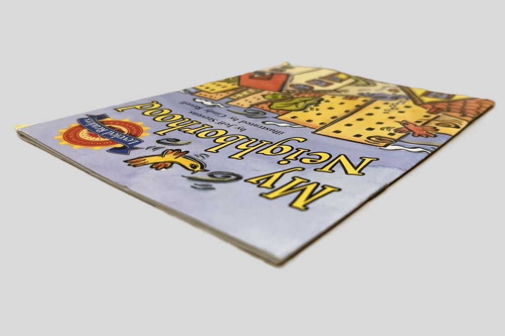 My Neighborhood by Jeff Stevens - Book Spine