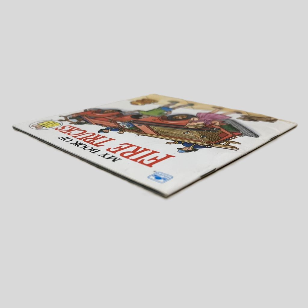 My Book of Fire Trucks by Jack C. Harris - Book Spine