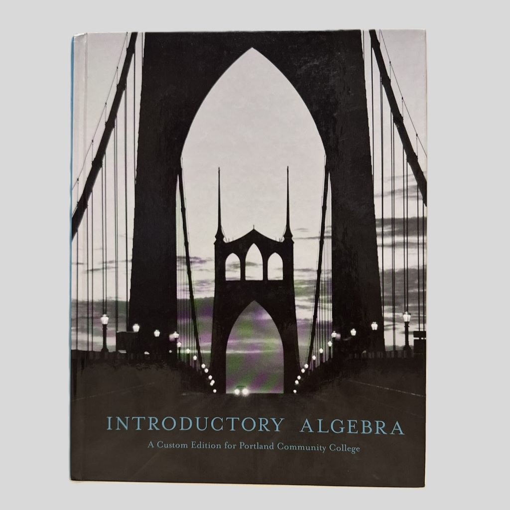 Introductory Algebra: A Custom Edition for Portland Community College - Front Cover