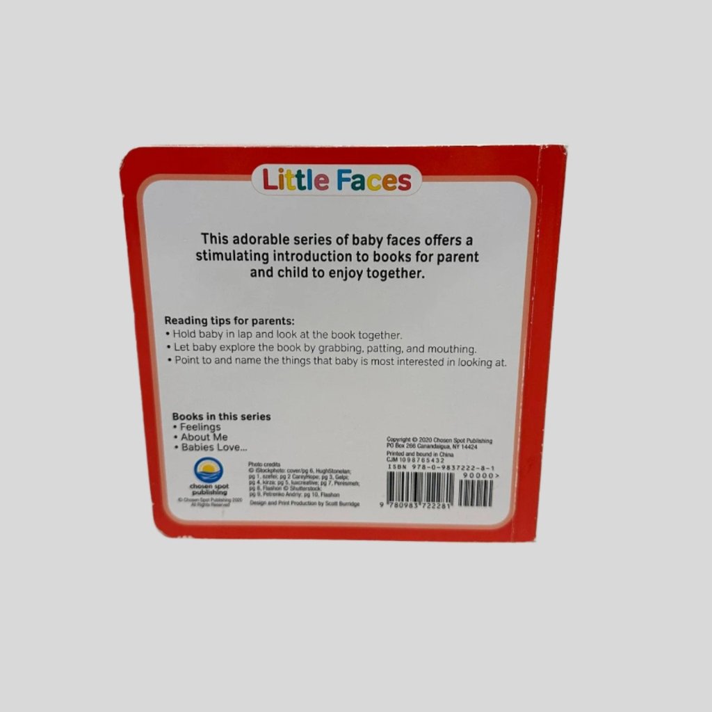 About Me (Little Faces) - Back Cover