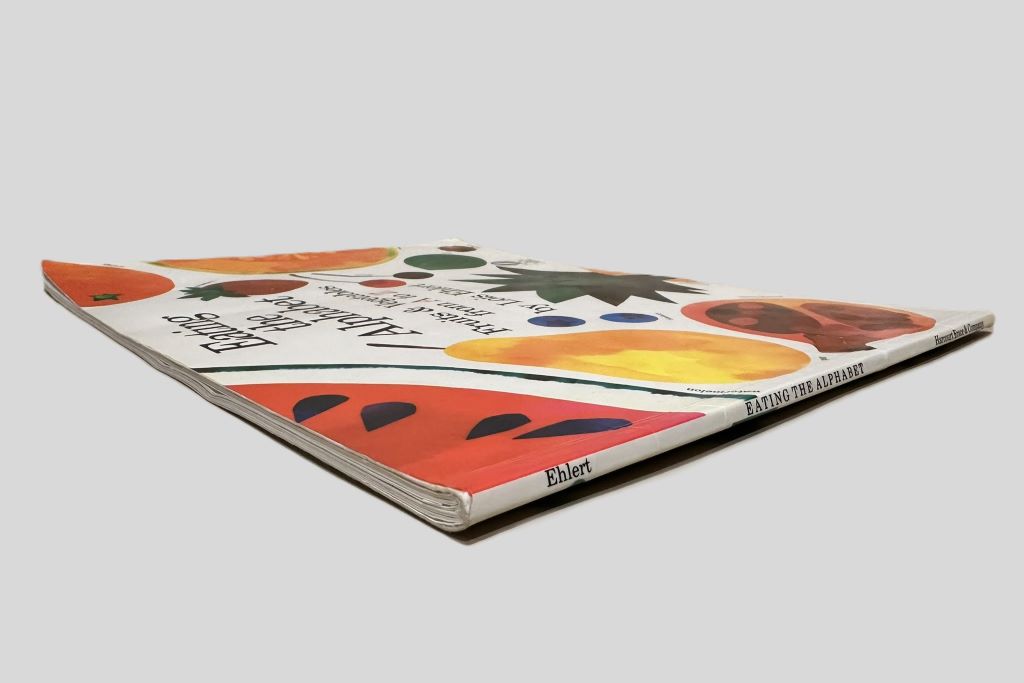 Eating the Alphabet: Fruits & Vegetables from A to Z by Lois Ehlert - Book Spine