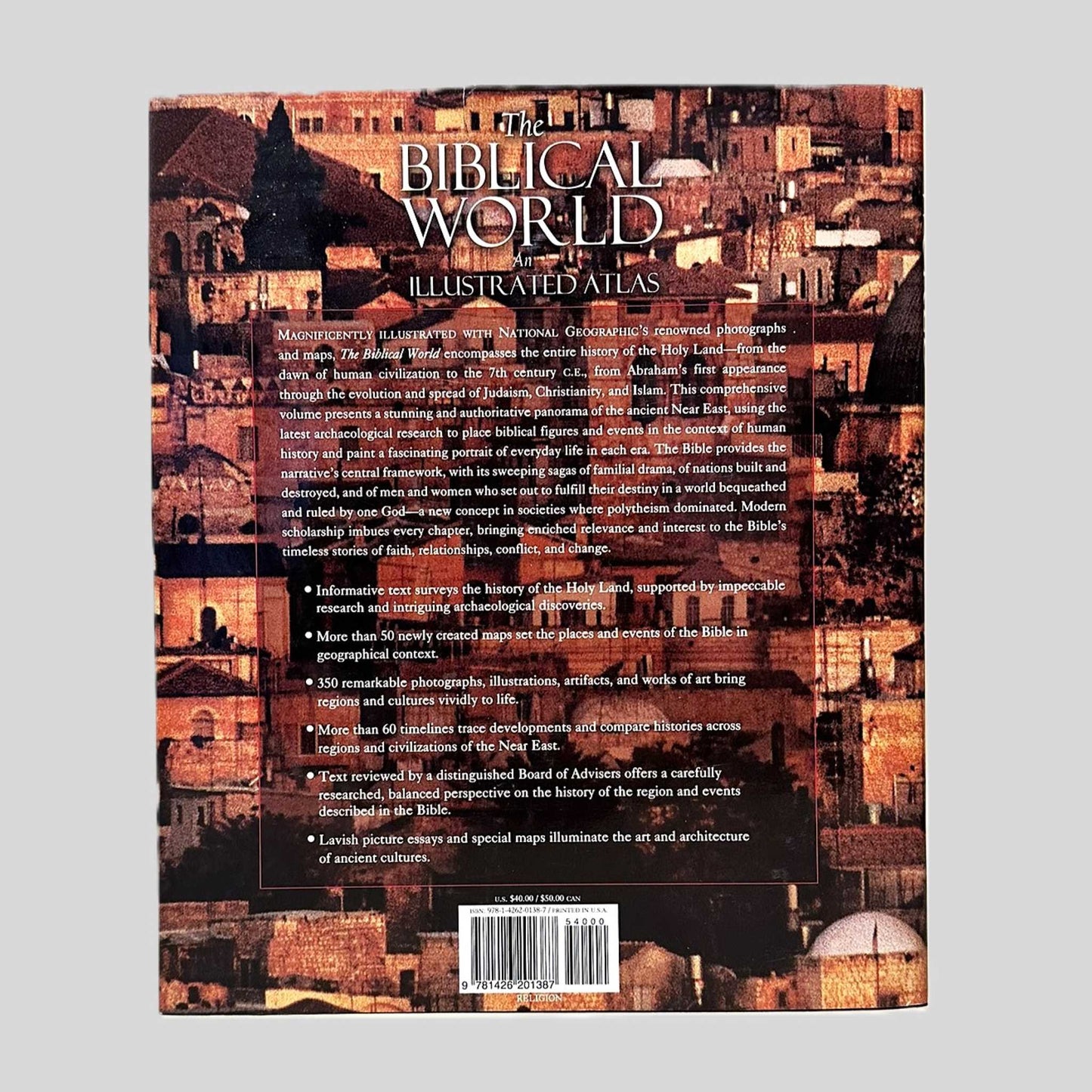 The Biblical World: An Illustrated Atlas by Jean-Pierre Isbouts - Fehmerling Books