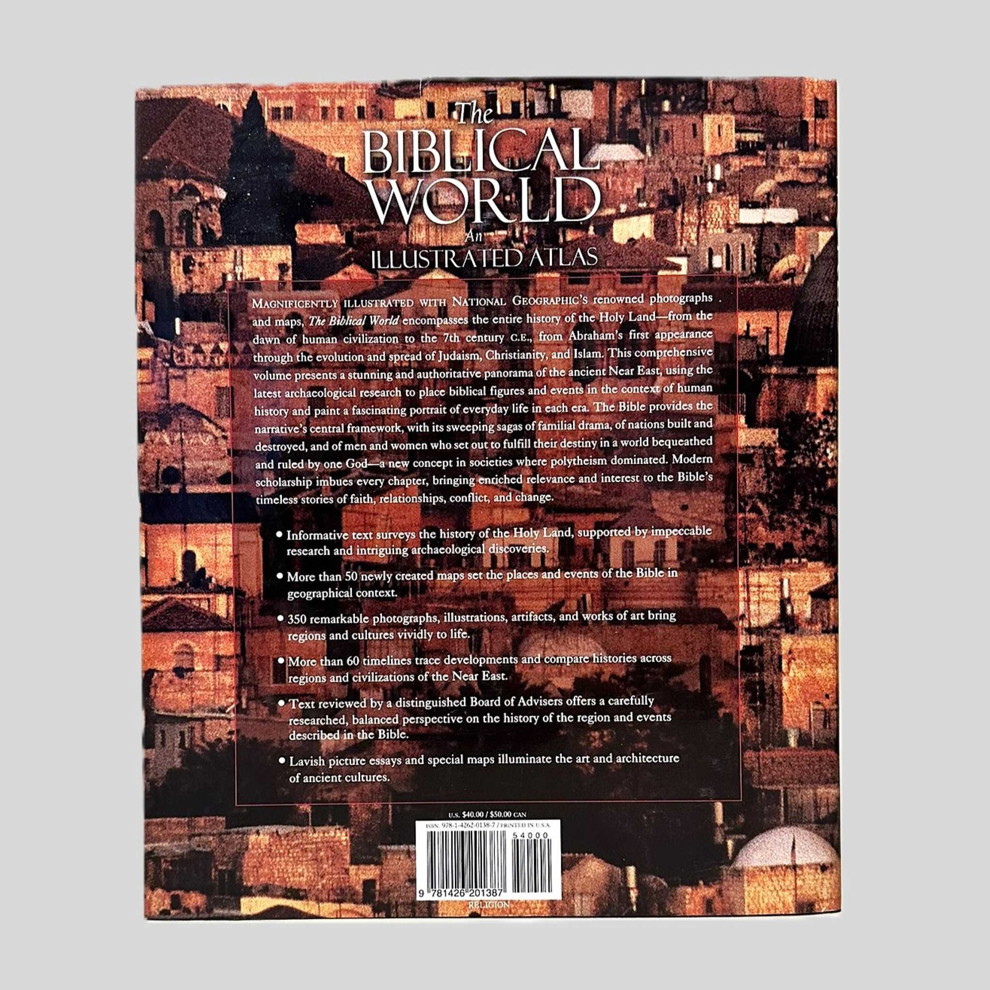The Biblical World:  An Illustrated Atlas by Jean-Pierre Isbouts - Fehmerling Books