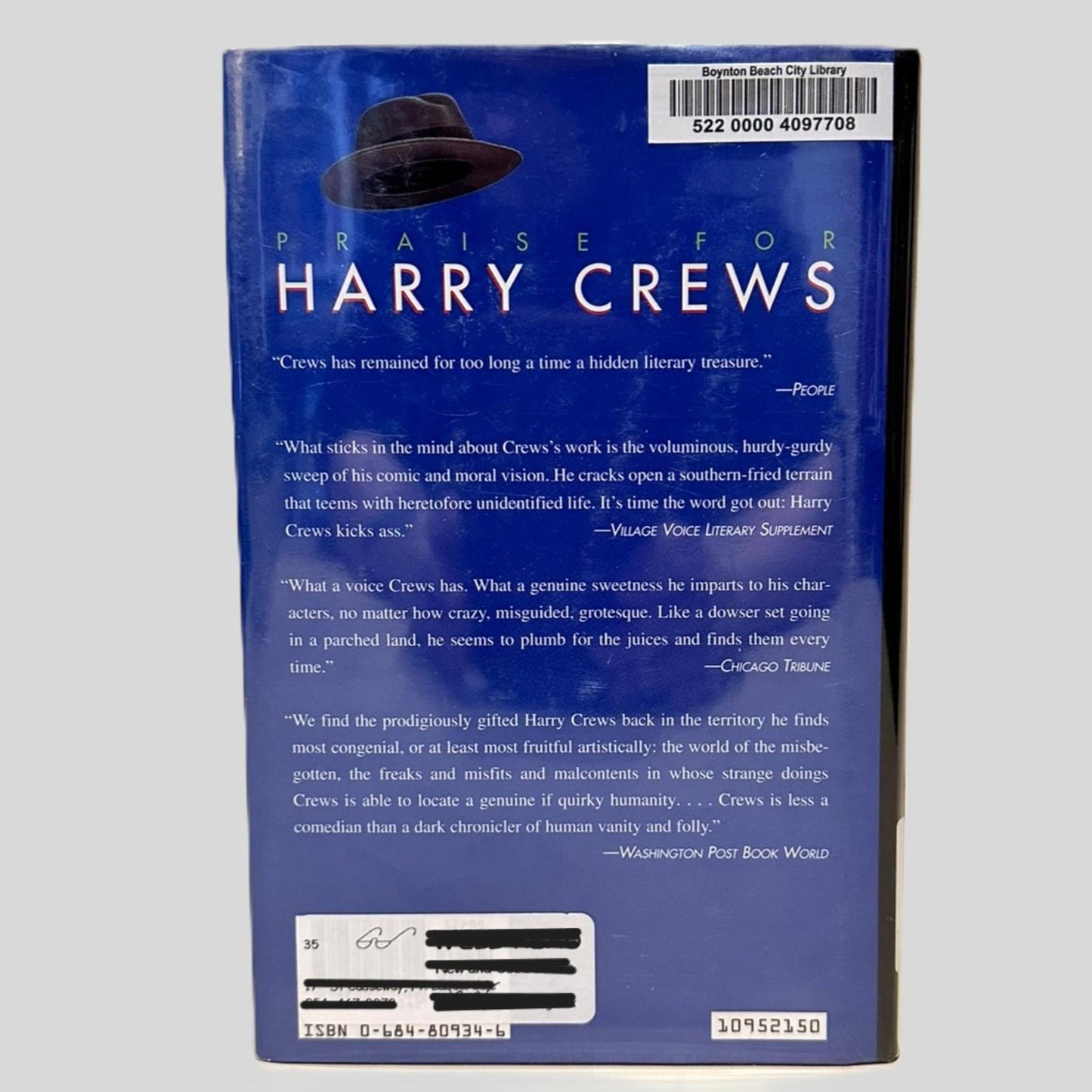 The Mulching of America by Harry Crews