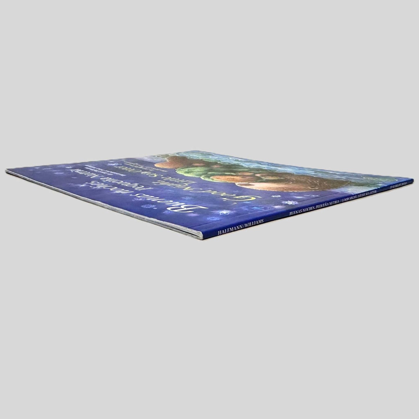 Buenas Noches, Pequena Nutria/Good Night, Little Sea Otter (Spanish and English Edition) by Janet Halfmann - Fehmerling Books