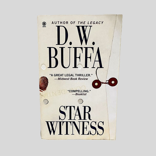 Star Witness by D.W. Buffa - Fehmerling Books