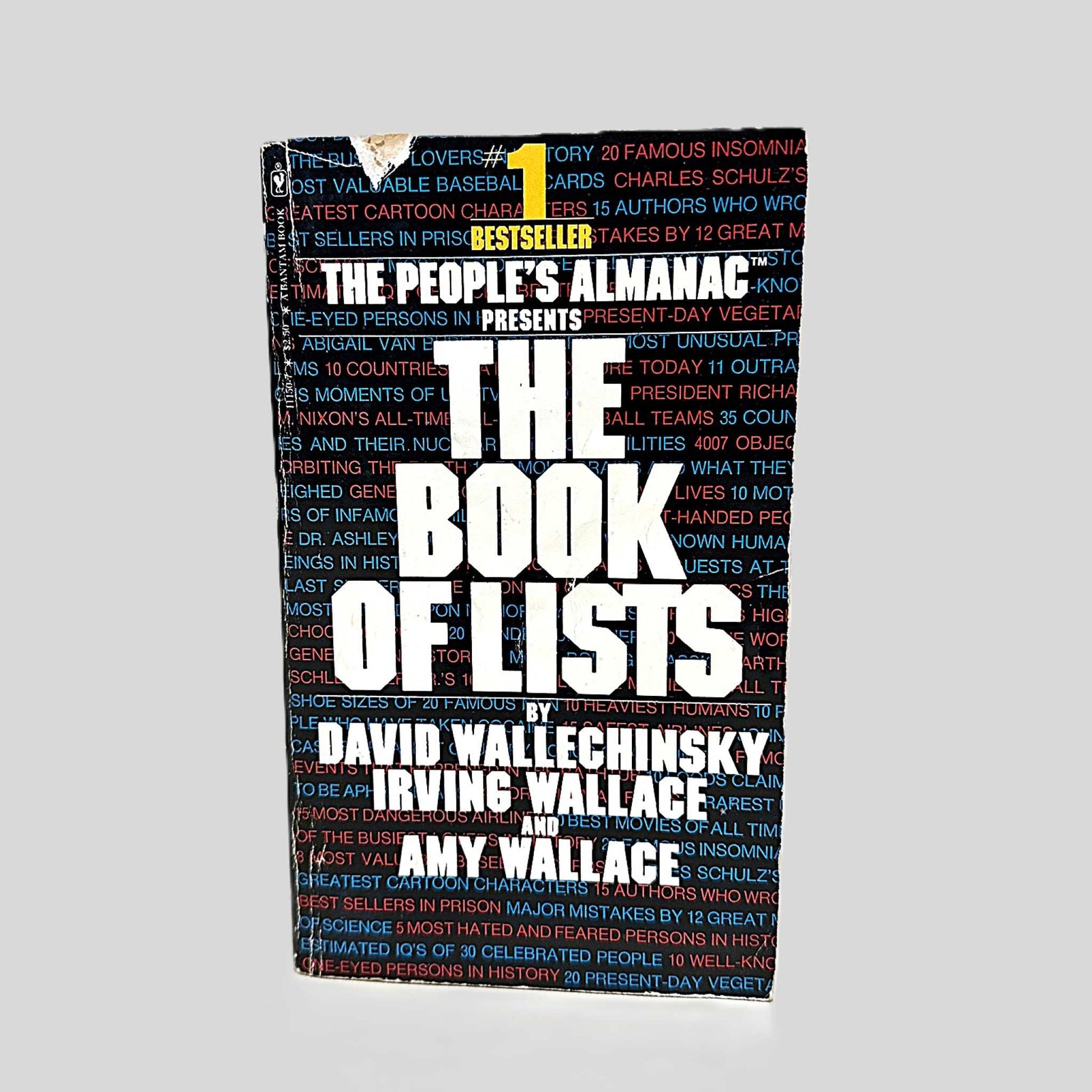 The People's Almanac Presents The Book of Lists - Fehmerling Books