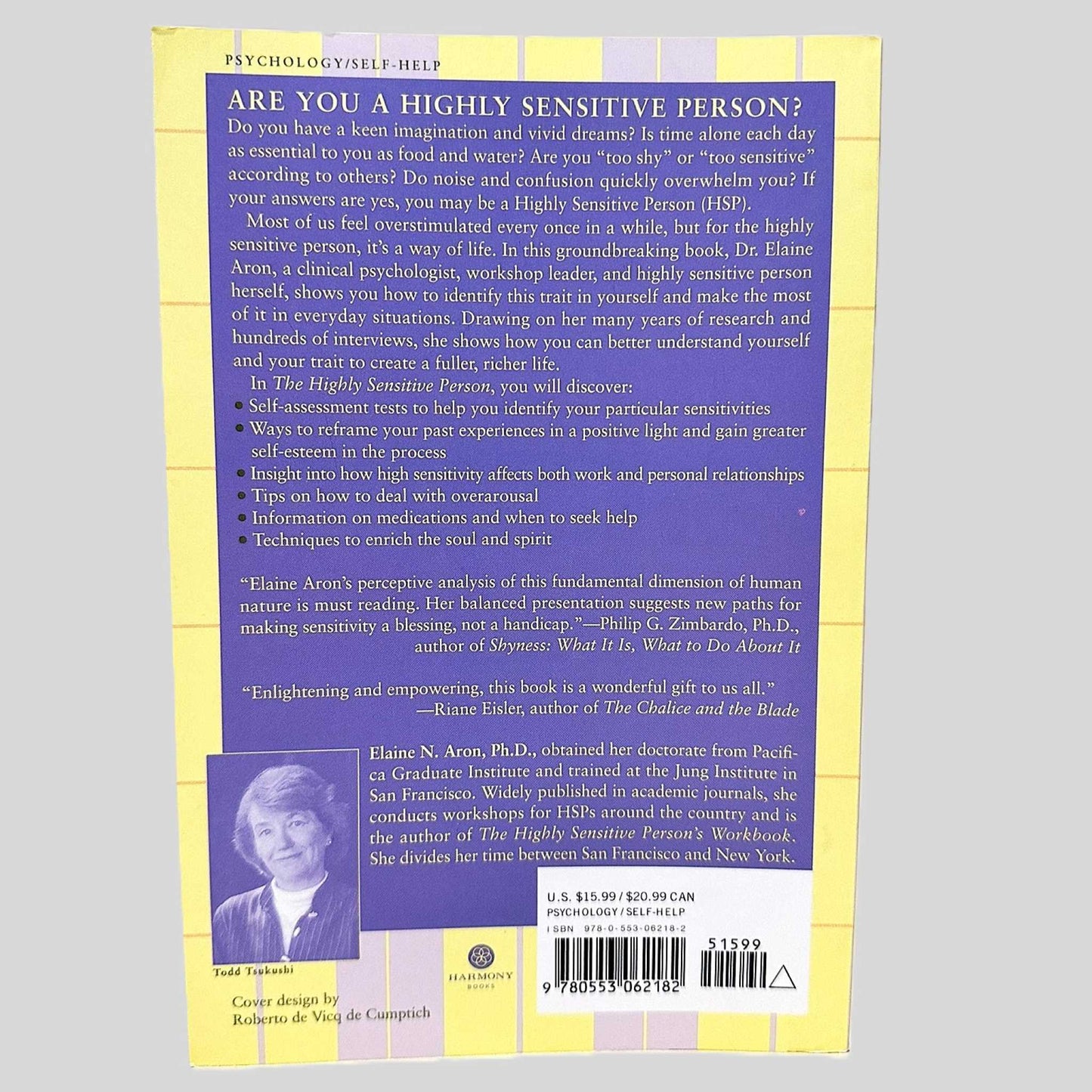 The Highly Sensitive Person by Elaine N. Aron, Ph.D.