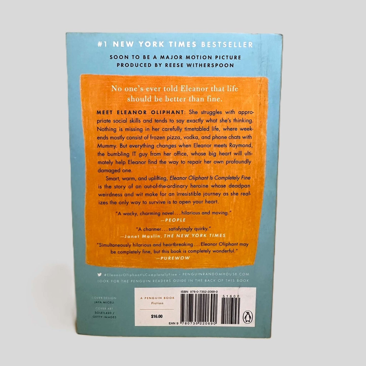 Eleanor Oliphant is Completely Fine by Gail Honeyman