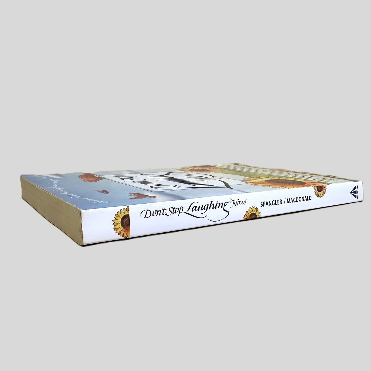 Don't Stop Laughing Now! ~ Compiled by Ann Spangler and Shari MacDonald - Book Spine