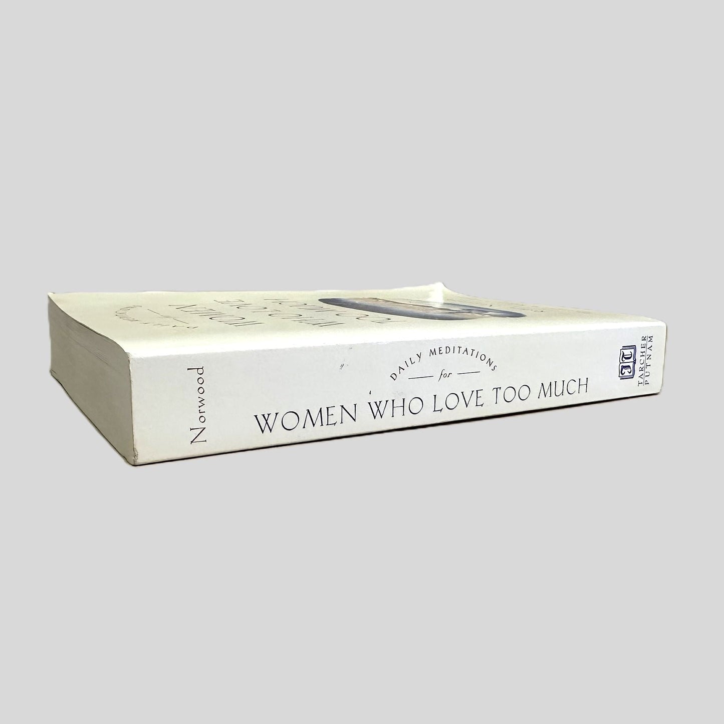 Daily Meditations for Women Who Love Too Much by Robin Norwood - Book Spine
