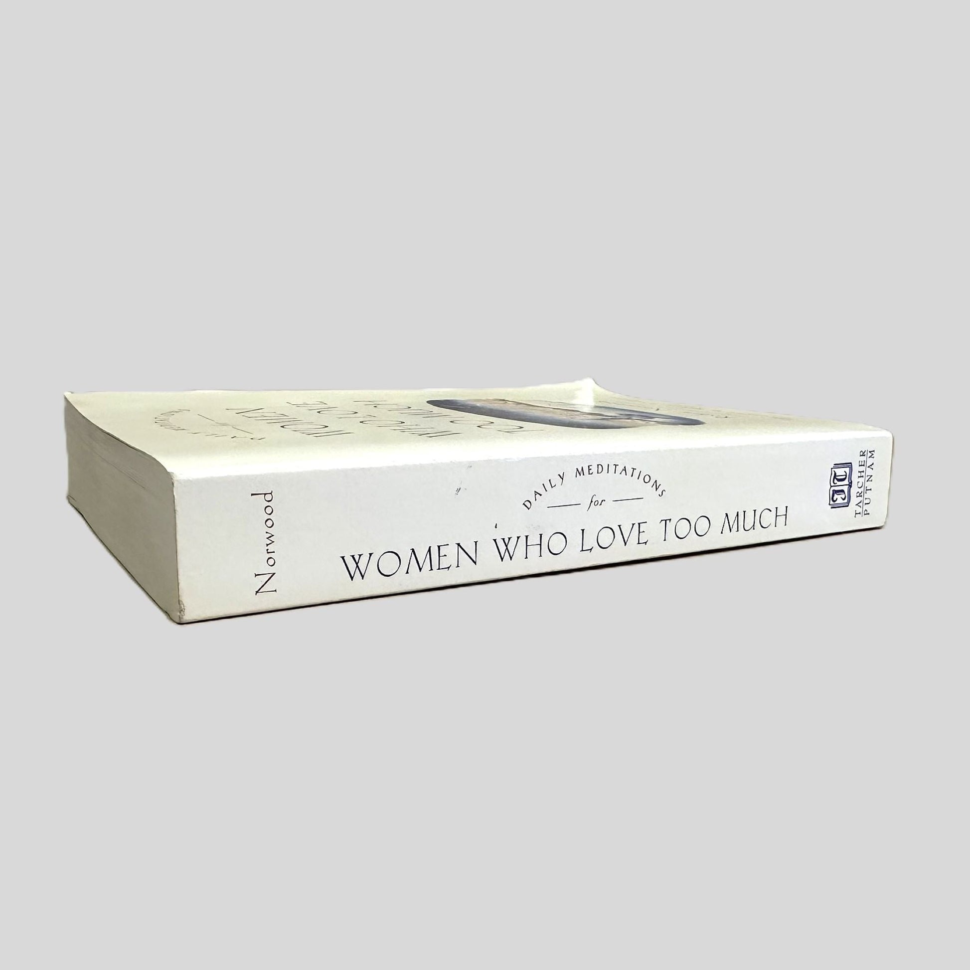 Daily Meditations for Women Who Love Too Much by Robin Norwood - Book Spine