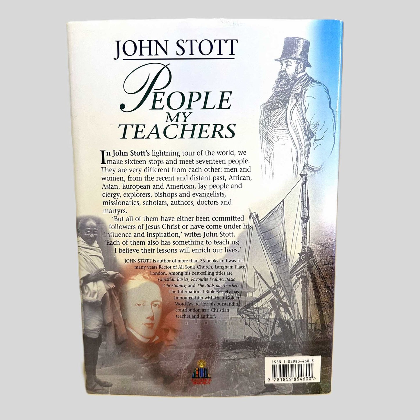 People My Teachers by John Stott - Back Cover