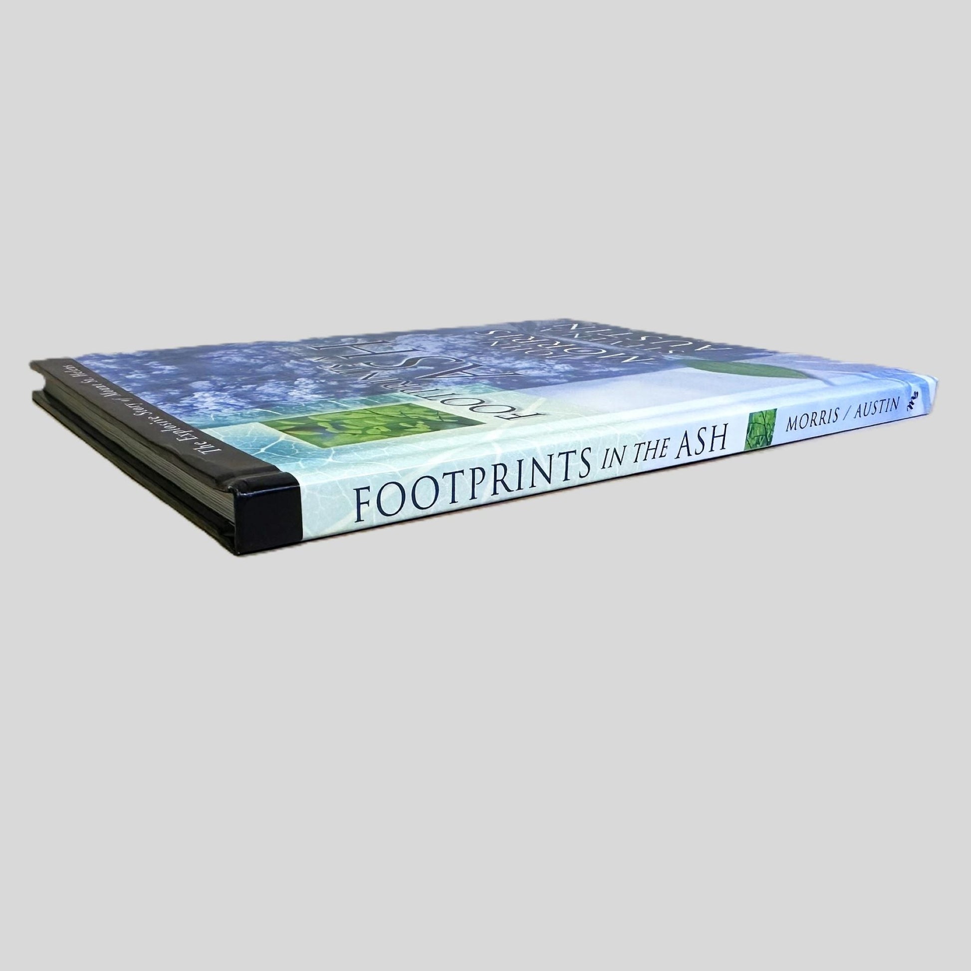 Footprints in the Ash: The Explosive Story of Mount St. Helens by Steven A. Austin - Book Spine