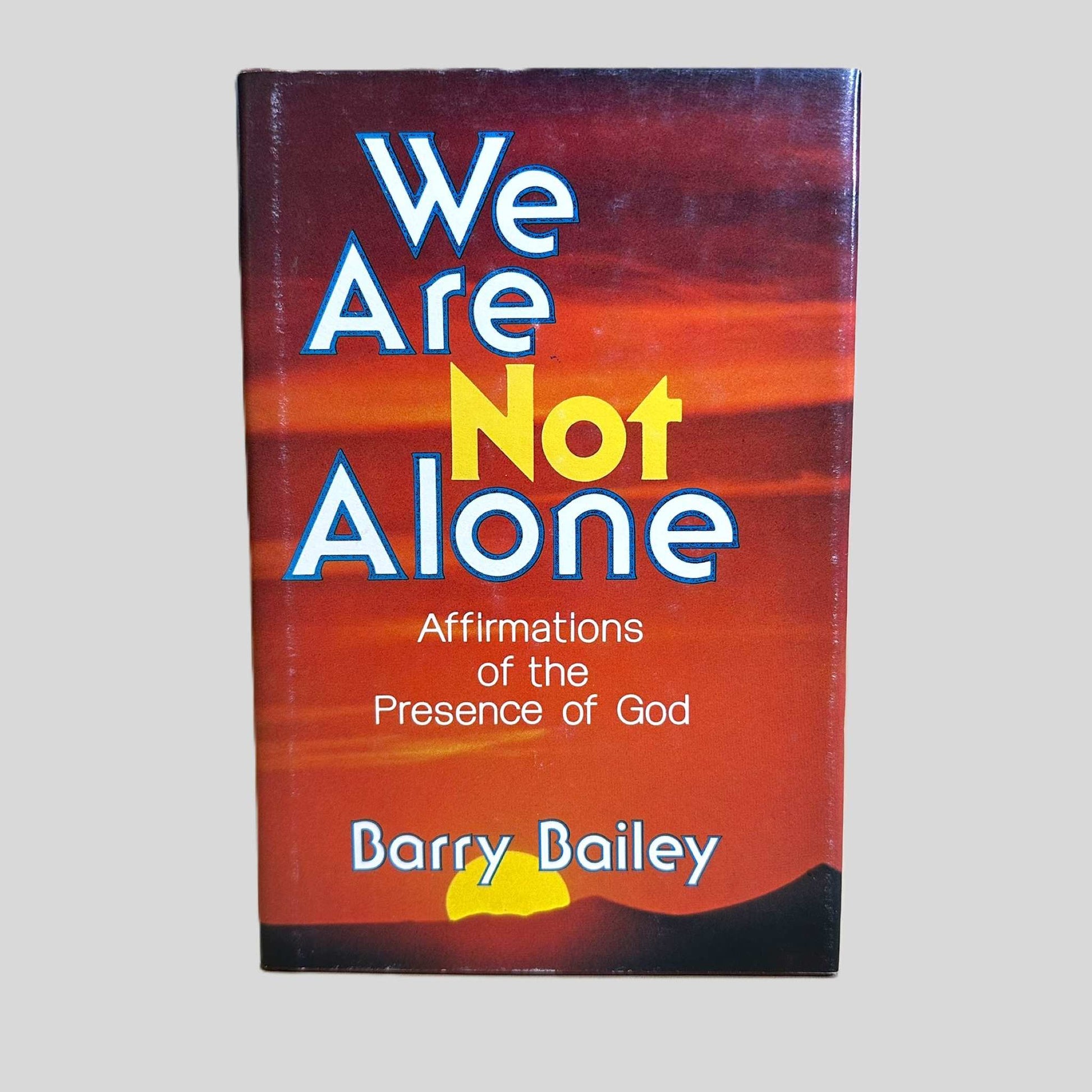 We Are Not Alone by Barry Bailey - Front Cover
