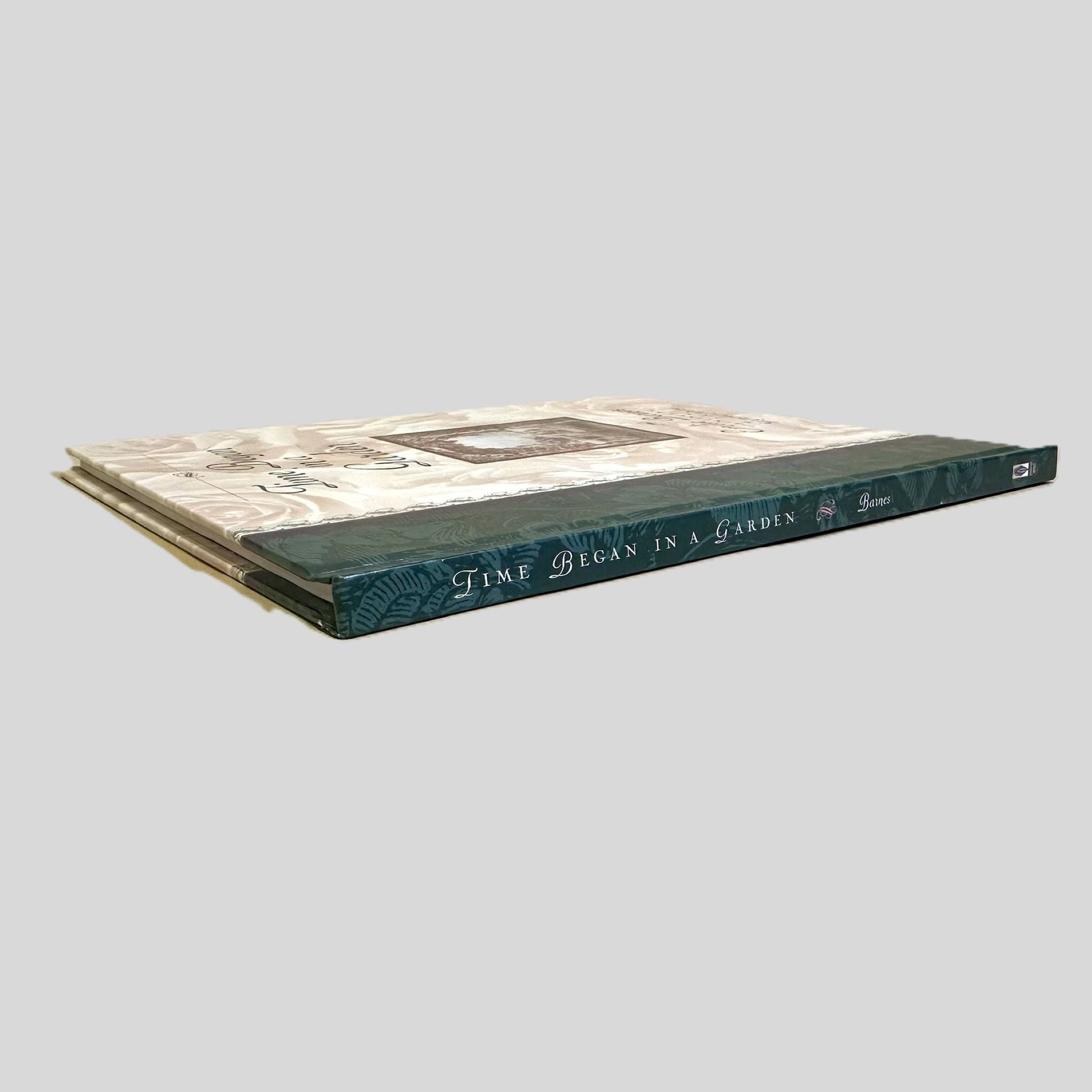 Time Began in a Garden by Emilie Barnes - Book Spine
