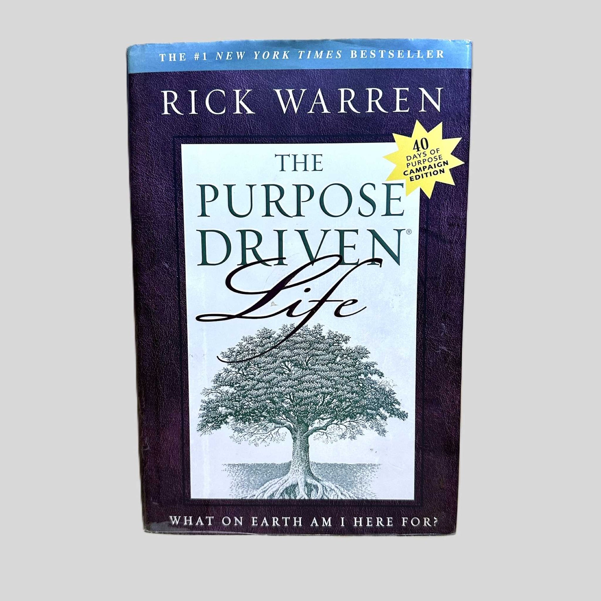 The Purpose Driven Life by Rick Warren - Front Cover