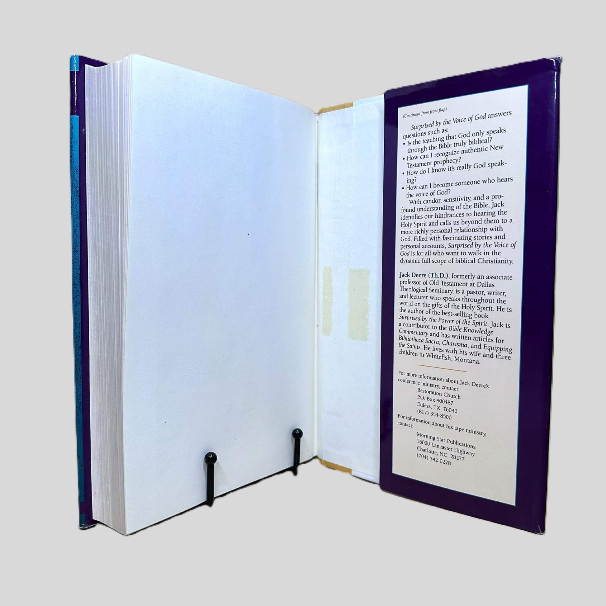 Surprised by the Voice of God by Jack Deere - Additional View