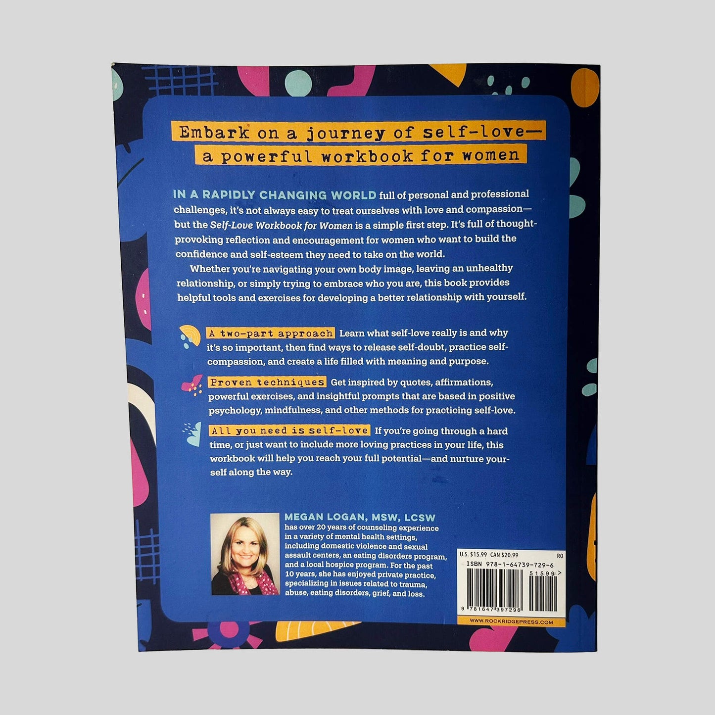 Self-Love Workbook for Women by Megan Logan, MSW, LCSW