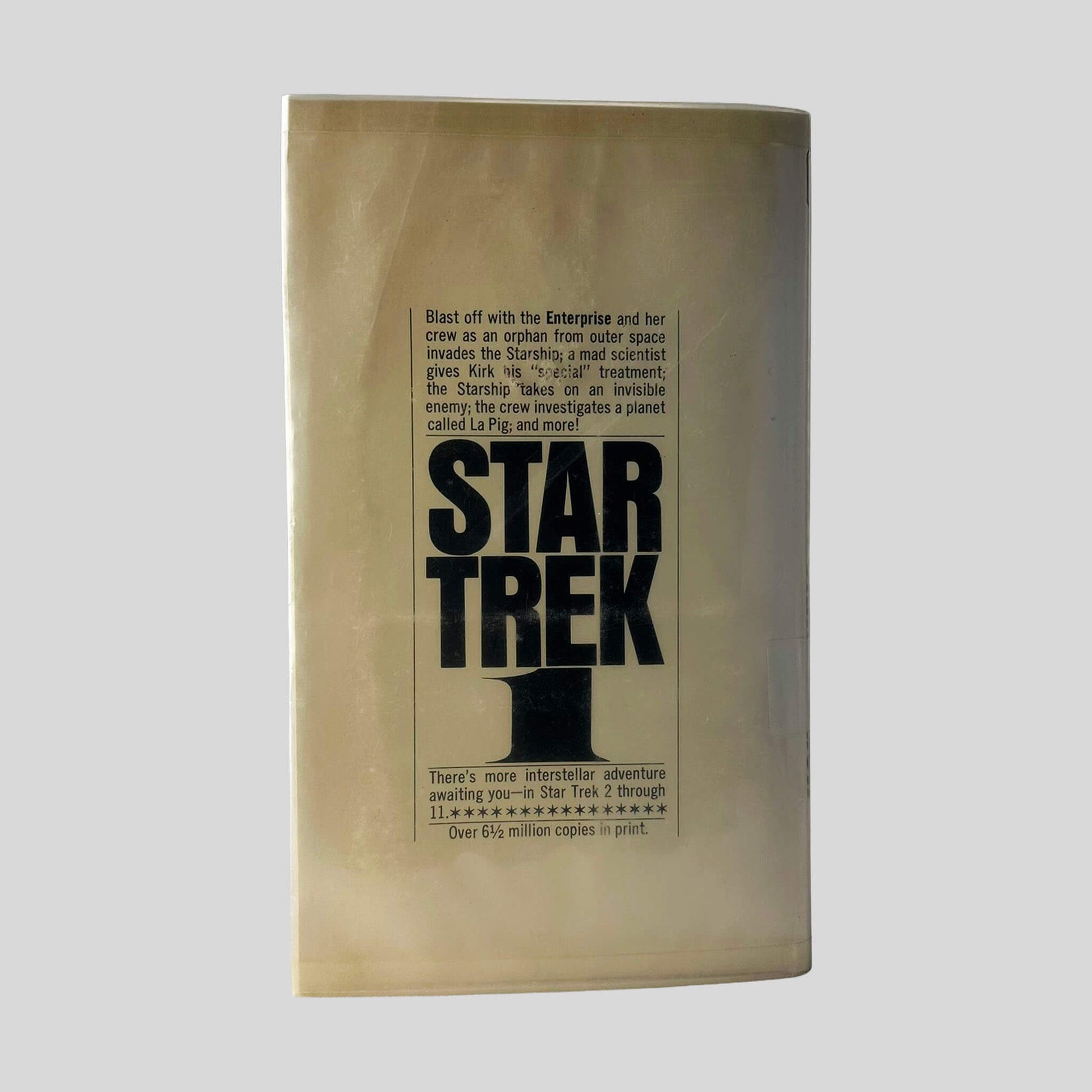 Star Trek 1 adapted by James Blish - Back Cover - Fehmerling Books