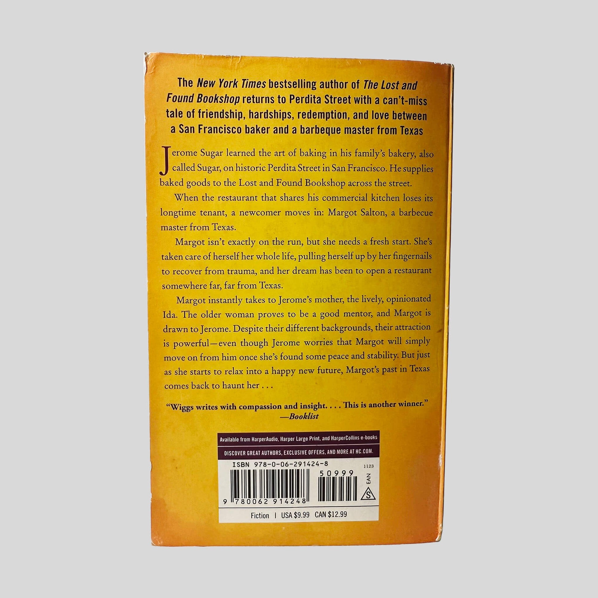 Sugar and Salt by Susan Wiggs - Back Cover - Fehmerling Books