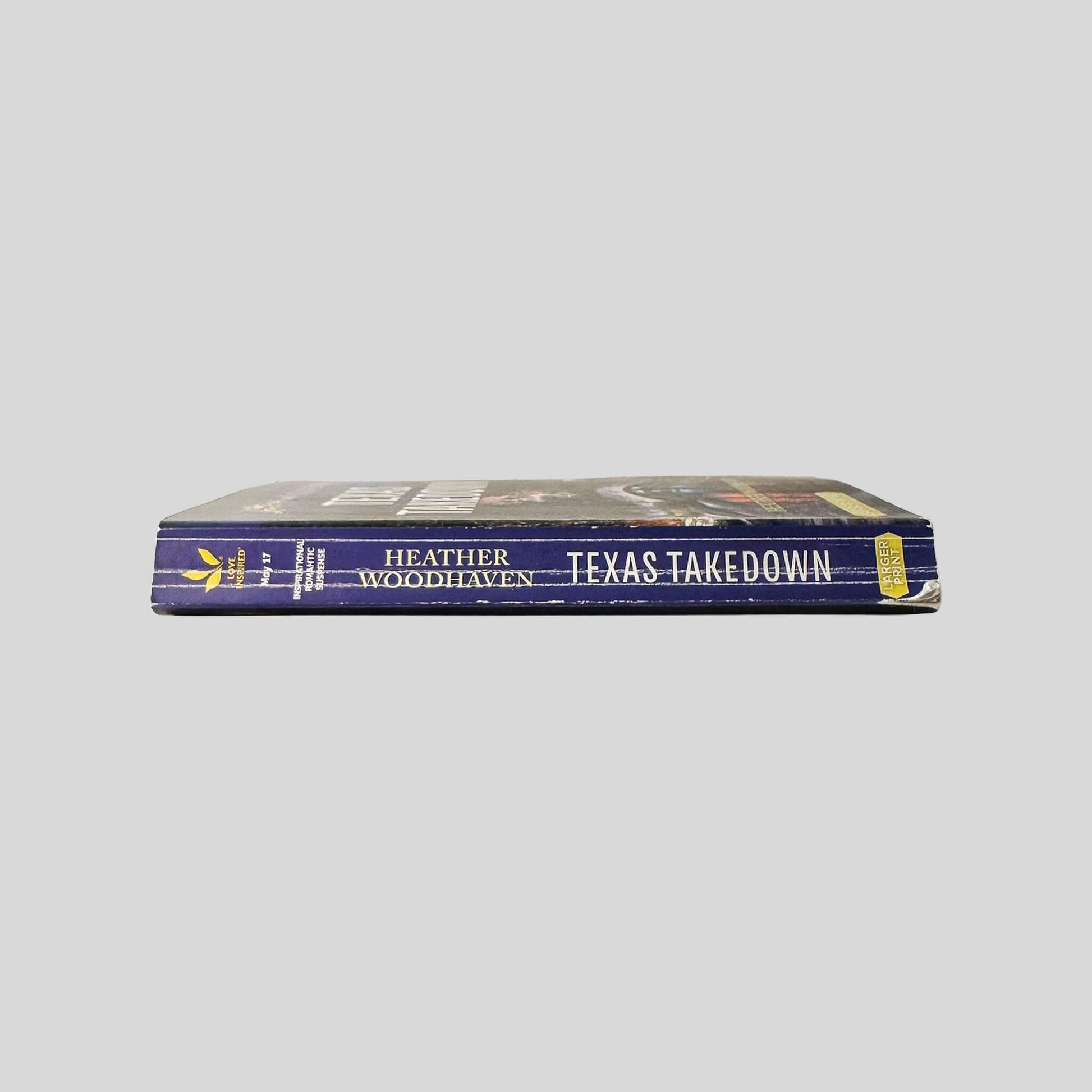 Texas Takedown by Heather Woodhaven - Spine - Fehmerling Books