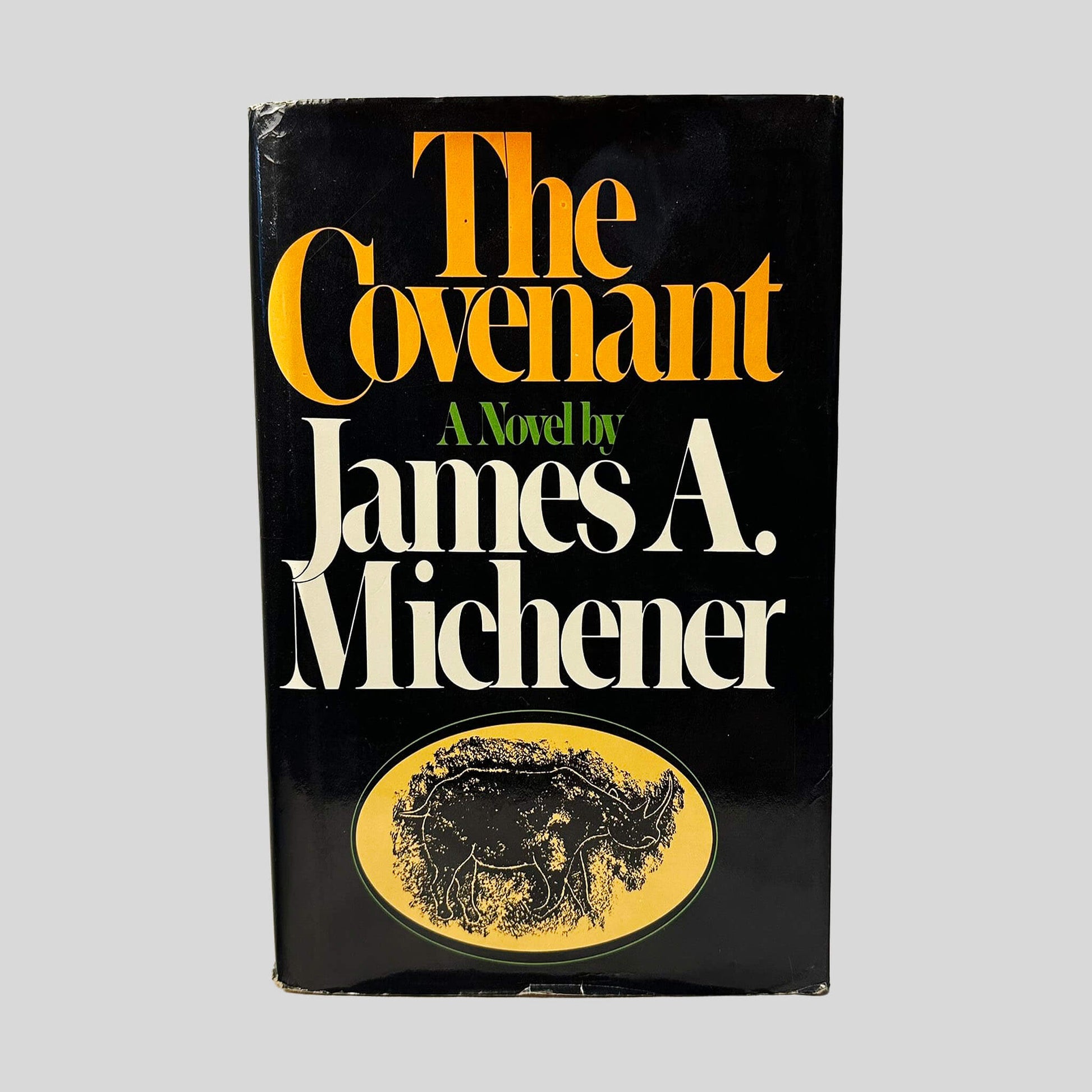 The Covenant by James A. Michener - Front Cover - Fehmerling Books
