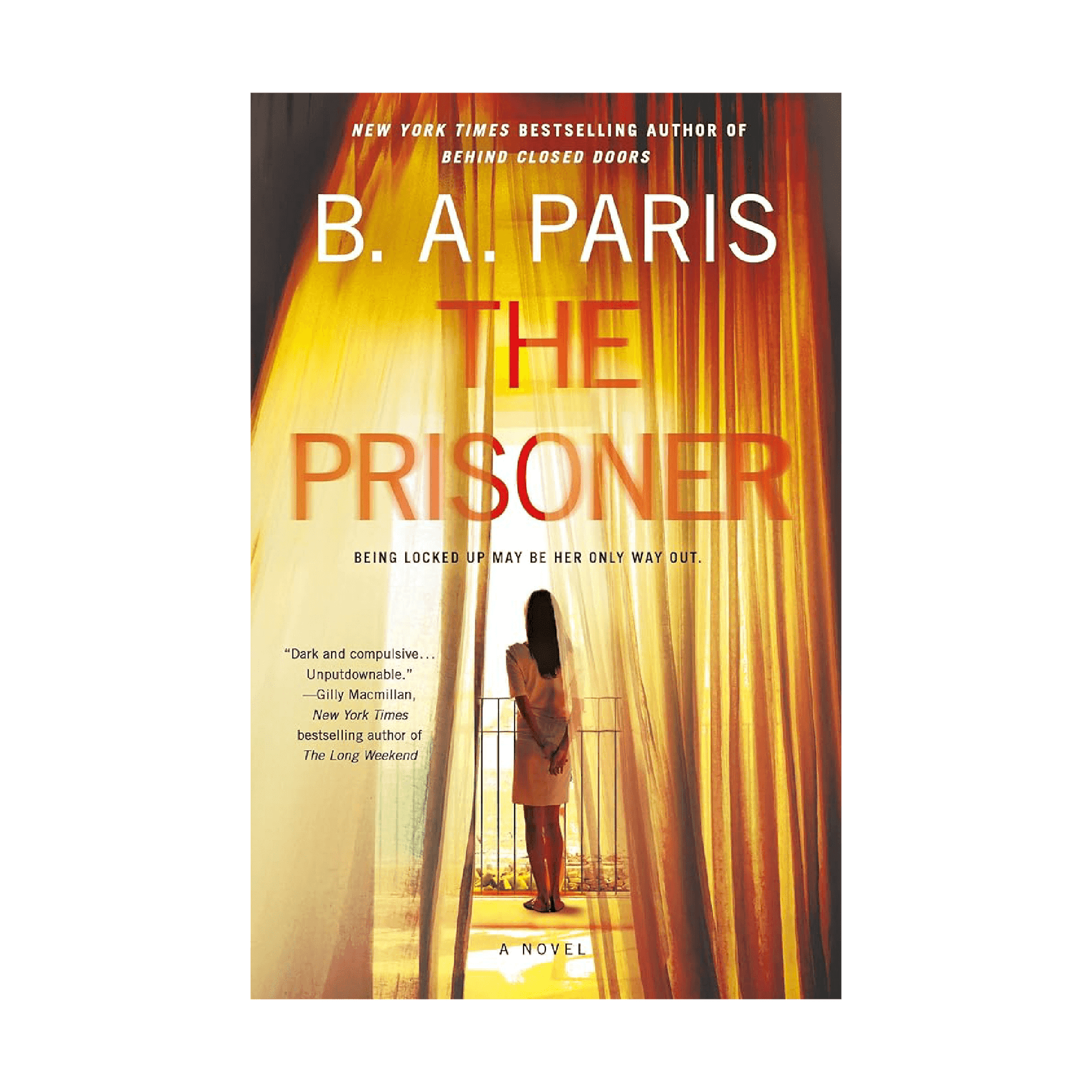 The Prisoner by B. A. Paris - Stock Front Cover - Fehmerling Books