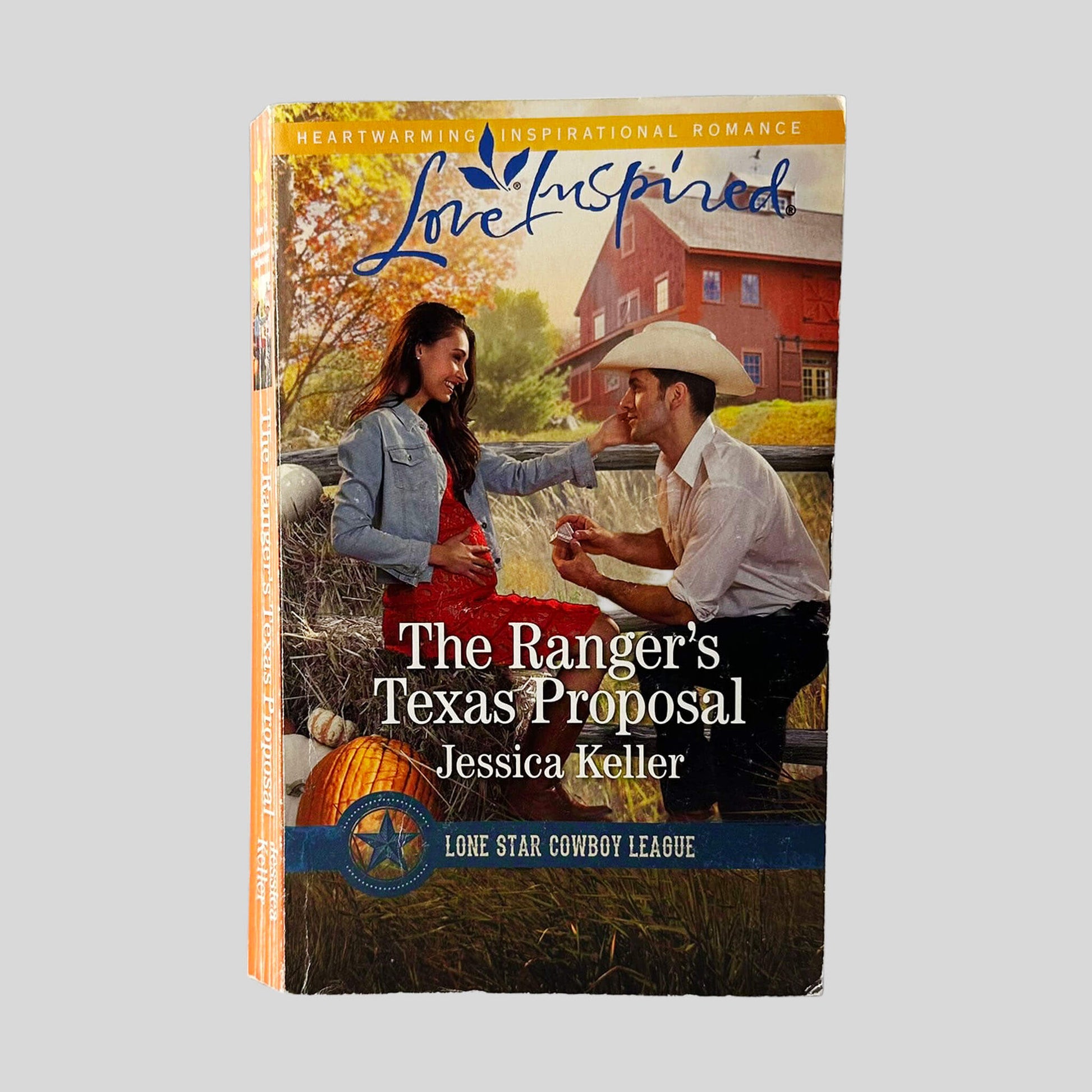 The Ranger's Texas Proposal by Jessica Keller - Love Inspired - Lone Star Cowboy League - Front Cover - Fehmerling Books