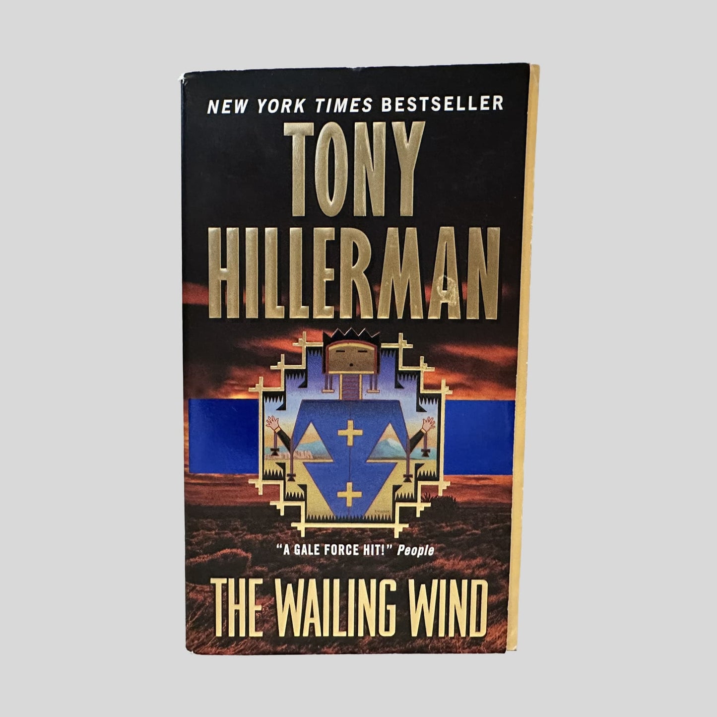 The Wailing Wind by Tony Hillerman - Front Cover - Fehmerling Books
