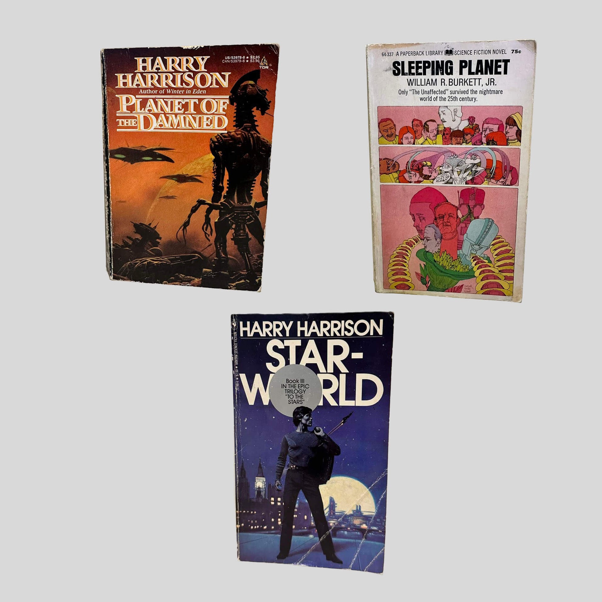 Worlds Beyond Earth Bundle - Front Covers - Fehmerling Books