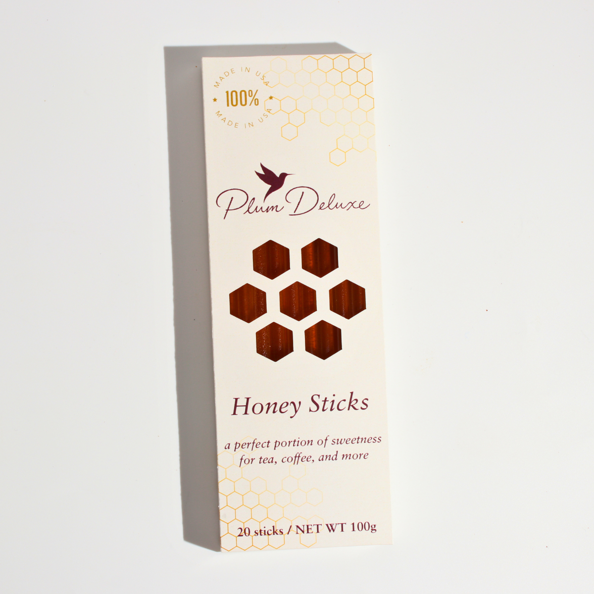 Plum Deluxe Honey Sticks