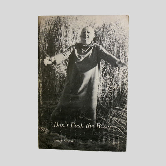 Don't Push the River by Barry Stevens - Front Cover - Fehmerling Books