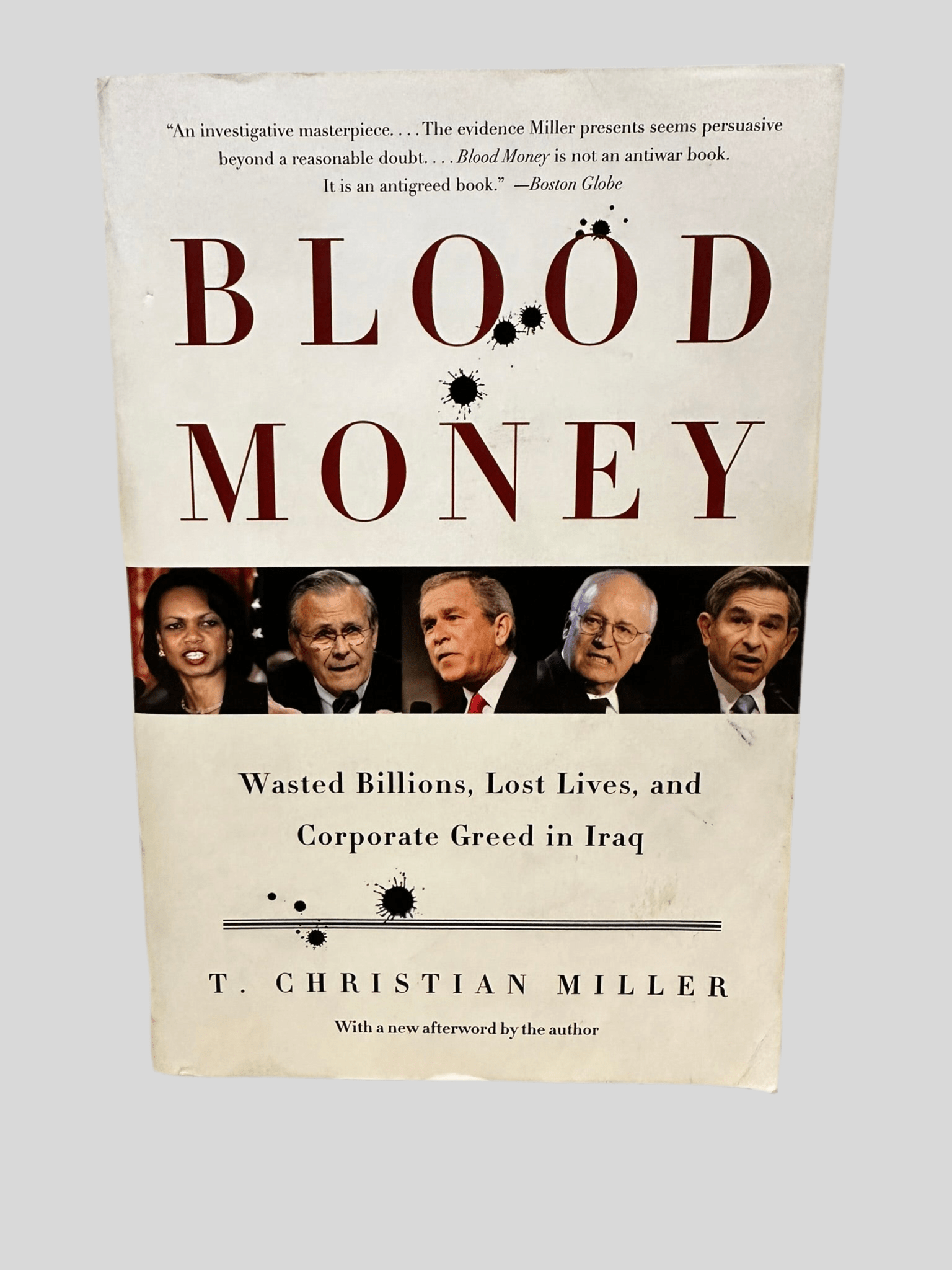 Blood Money by T. Christian Miller - Front Cover
