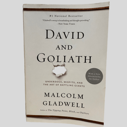 David and Goliath by Malcolm Gladwell - Front Cover